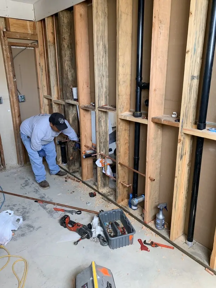 Commercial rough-in plumbing for Commercial Plumbing in West Hartford